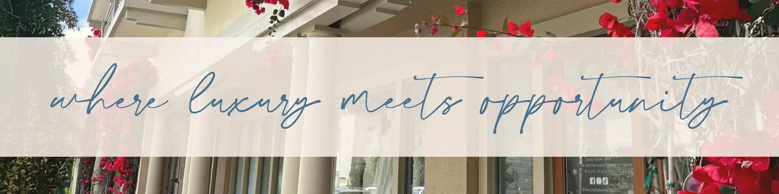 Events at Magnolia Monterey Background