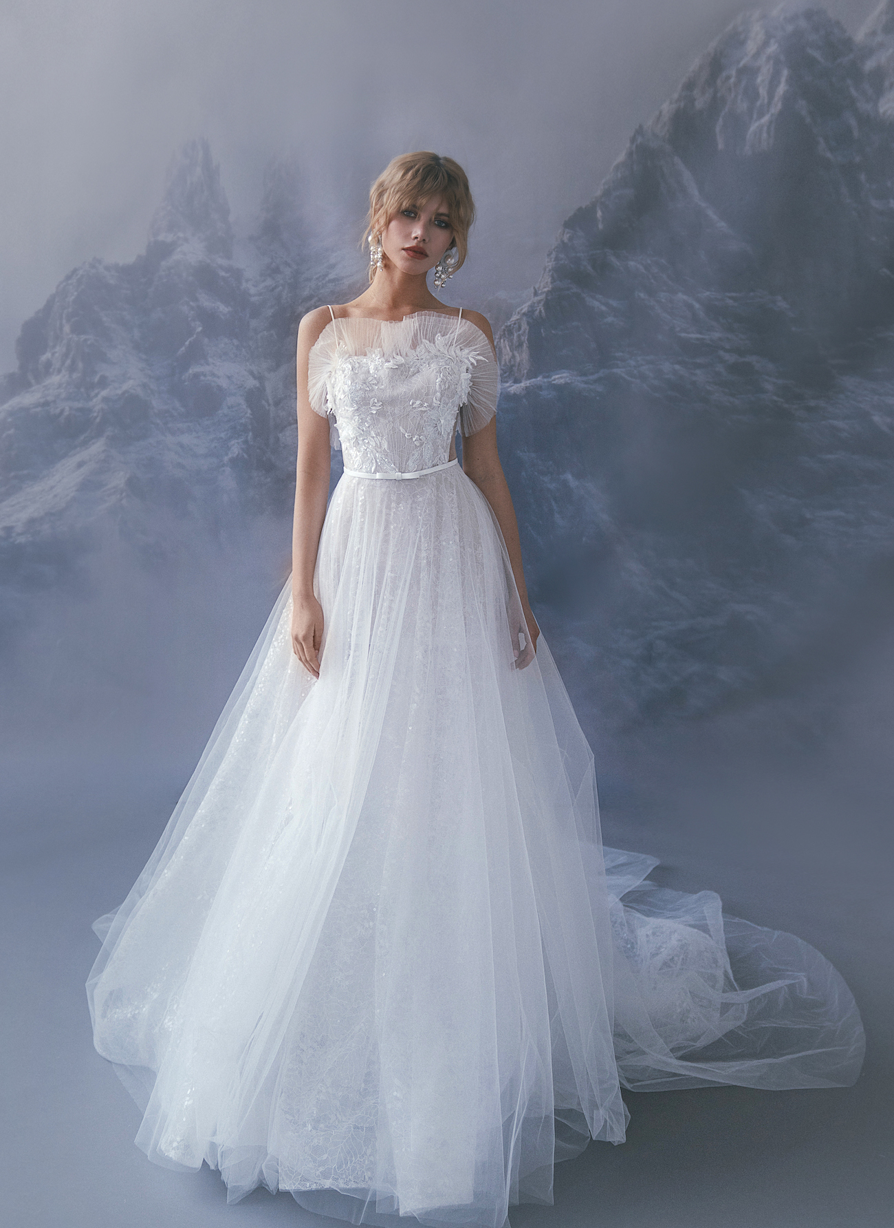 Blammo Biamo tulle gown