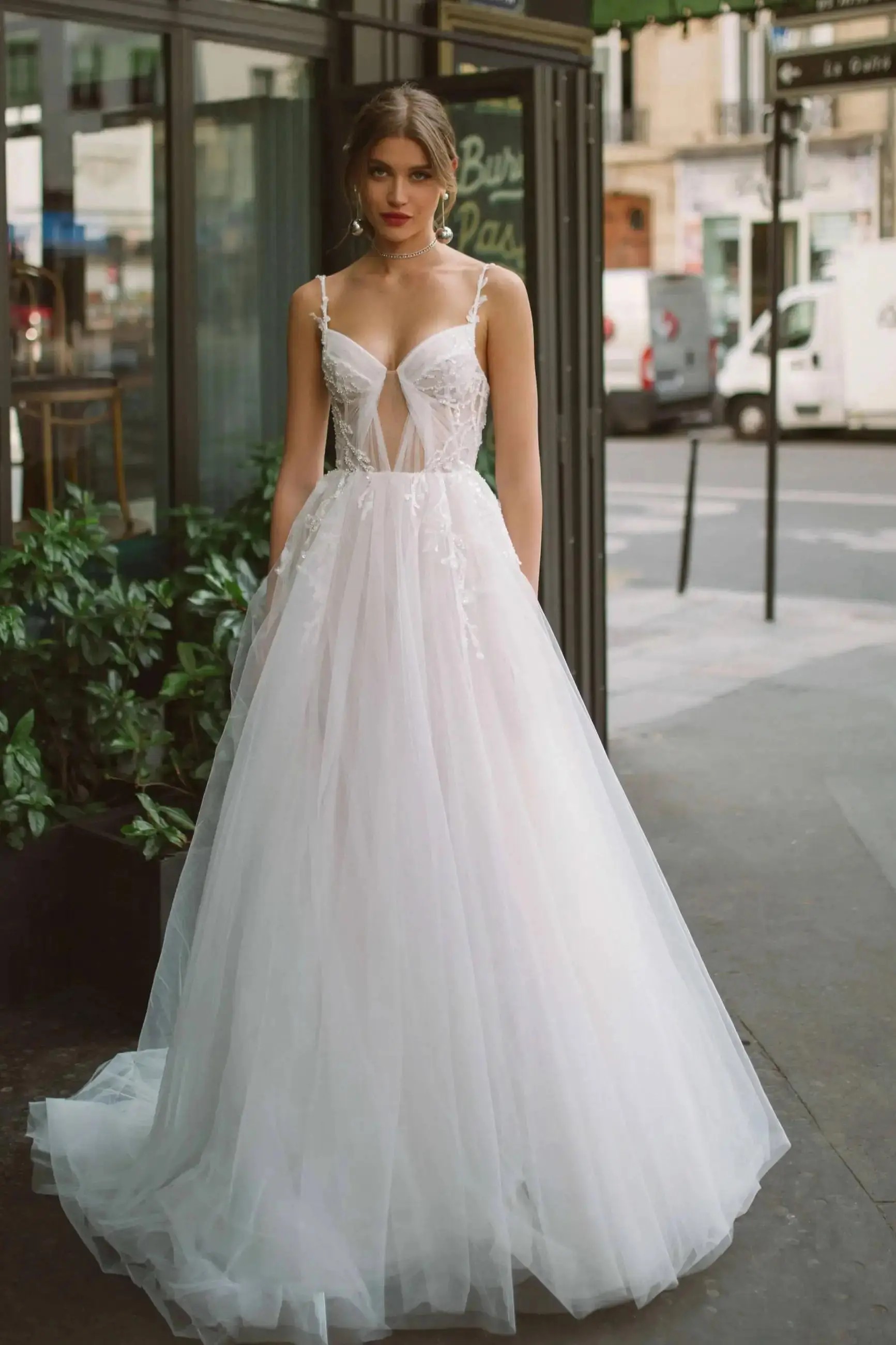 Blammo Biamo tulle gown