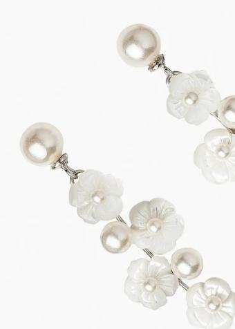 Jennifer Behr #Calissa Earrings #5 Silver thumbnail