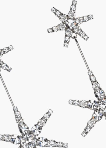 Jennifer Behr Estee Earrings #7 Crystal thumbnail