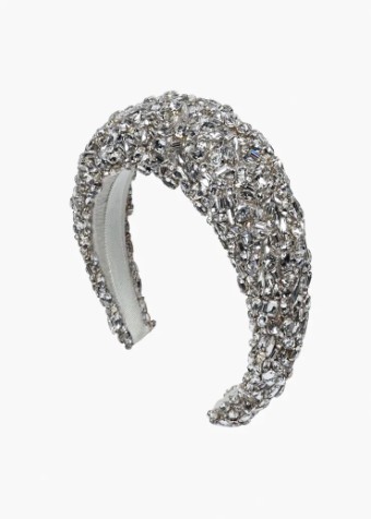 Jennifer Behr Medici Headband #4 default Crystal thumbnail