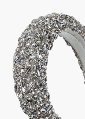 Jennifer Behr Medici Headband #7 Crystal thumbnail