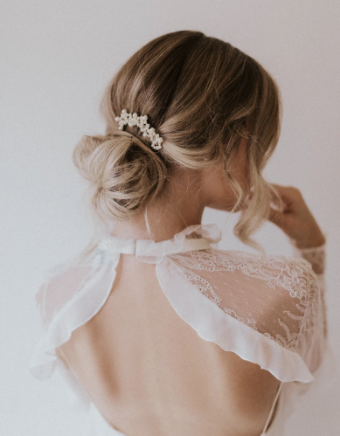 Untamed Petals Bette Comb #2 Gold thumbnail