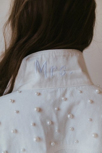 Untamed Petals #Posy White Mrs Jacket #3 thumbnail