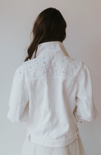 Untamed Petals #Posy White Mrs Jacket #7 thumbnail
