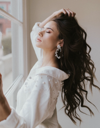 Untamed Petals Posy White Mrs Jacket #3 White thumbnail