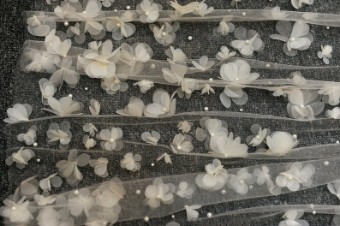 Lamnhi Studio Style# LS32 - Deep V Cape Cathedral #3 Off White thumbnail