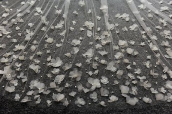 Lamnhi Studio Style# LS32 - Deep V Cape Cathedral #4 Off White thumbnail