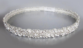 Sabina KW Designs SKWD #1500 - Fitted 1" Belt #0 default Silver thumbnail