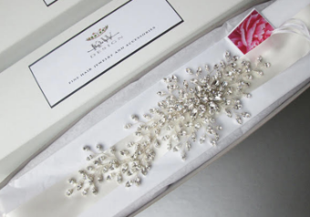 Sabina KW Designs SKWD #1526 - Delicate Vine Belt #2 default Gold thumbnail