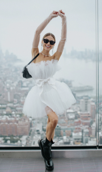 Untamed Petals Valiant Sheer Gloves #1 Ivory thumbnail