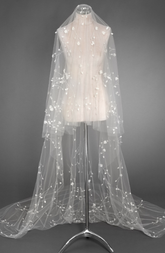 Blossom Veils Style# BV12003 #0 default Light Ivory thumbnail