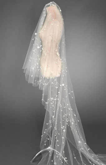 Blossom Veils Style# BV12003 #2 Light Ivory thumbnail