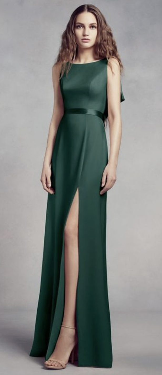 used vera wang bridesmaid dresses Ambient Wide Leg Pant Chocolate