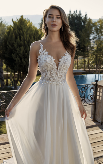 Eddy K Style# Ingrid #4 Ivory/Champagne/Skin thumbnail