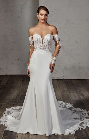 Eddy K Style# Sierra #11 Ivory/Champagne/Skin thumbnail