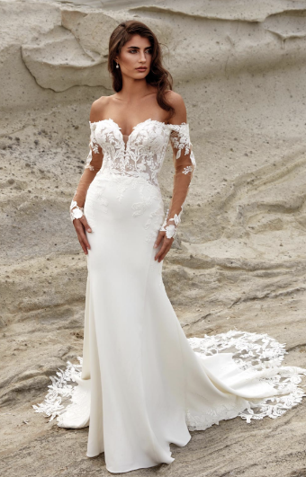 Eddy K Style# Sierra #4 Ivory/Champagne/Skin thumbnail