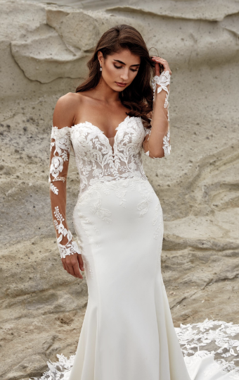 Eddy K Style# Sierra #2 Ivory/Champagne/Skin thumbnail