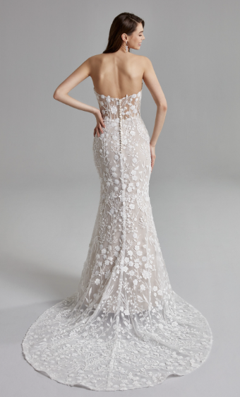 Eddy K Style# Jacqueline Overskirt Only #6 Ivory/Nude/Skin thumbnail