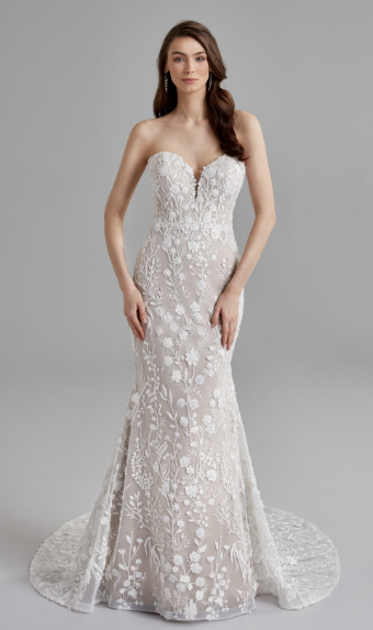 Eddy K Style# Jacqueline Overskirt Only #2 Ivory/Nude/Skin thumbnail