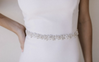 Untamed Petals Ilana Belt #0 default White thumbnail