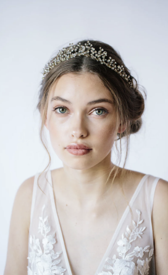 Untamed Petals Fleur Headpiece #0 default Silver thumbnail