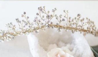 Untamed Petals Fleur Headpiece #3 default Silver thumbnail