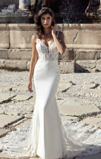 Eddy K Style# Zaya #1 Ivory/Champagne/Skin thumbnail