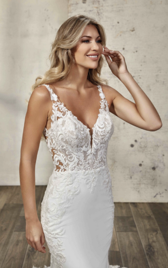 Eddy K Style# Zaya #6 Ivory/Champagne/Skin thumbnail