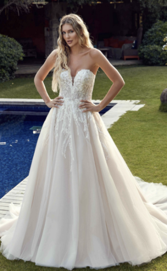 Eddy K Style# Palmer Dress Only #0 default Ivory/Champagne/Skin thumbnail