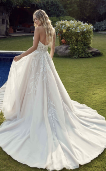 Eddy K Style# Palmer Dress Only #5 Ivory/Champagne/Skin thumbnail