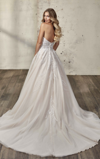 Eddy K Style# Palmer Dress Only #9 Ivory/Champagne/Skin thumbnail