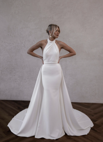 Made With Love Grayson Removable Overskirt #0 default Ivory thumbnail