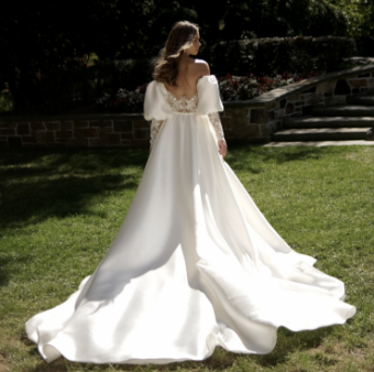 Eve of Milady Style# 1678 Dress Only #5 Diamond White thumbnail