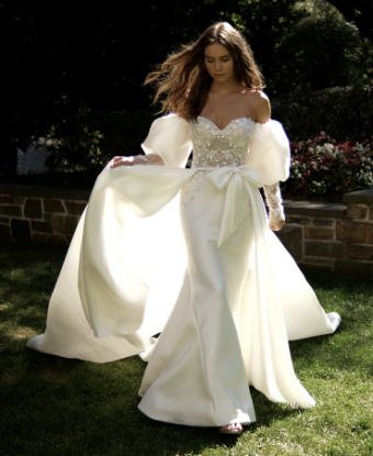 Eve of Milady Style# 1678 Dress Only #1 Diamond White thumbnail