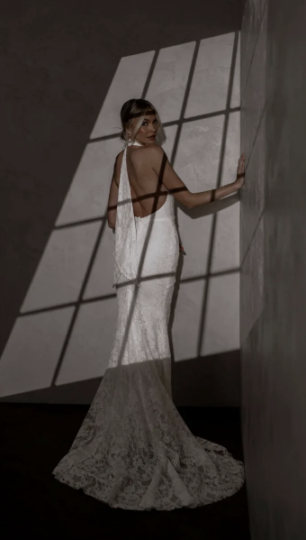 MWL Hallie Lace Tie #4 default Ivory thumbnail