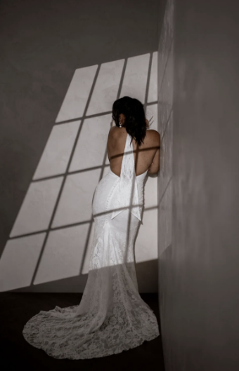 MWL Hallie Lace Tie #2 Ivory thumbnail