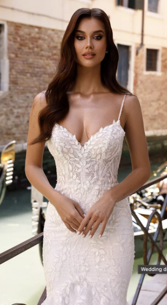 Oksana Mukha Anisia Veil (Custom) #3 Ivory thumbnail