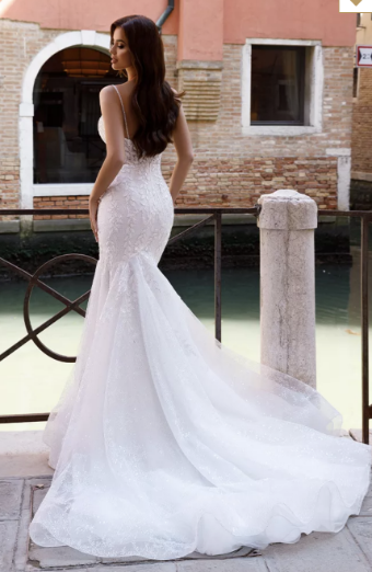 Oksana Mukha Anisia Veil (Custom) #1 Ivory thumbnail