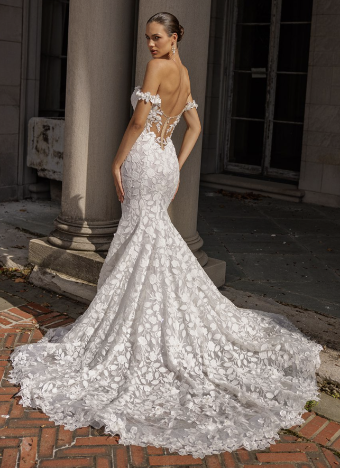 Eve of Milady Style# 4429 Overskirt Only #4 Diamond White/Blush thumbnail