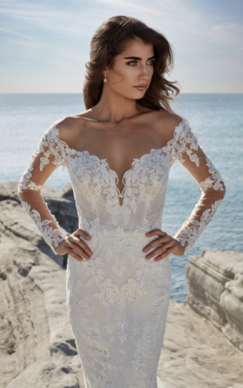 Eddy K Style# Idina Veil 147" #2 Iv thumbnail