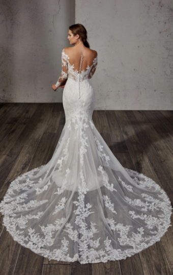 Eddy K Style# Idina Veil 147" #5 Iv thumbnail