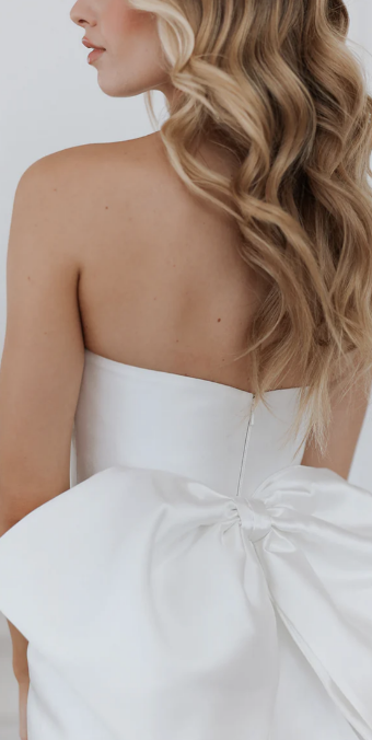 Untamed Petals Frankie Large Bow Accessory #3 Ivory thumbnail