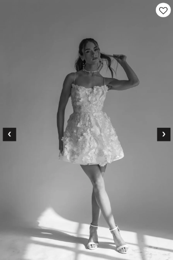 Untamed Petals Blair #1 White thumbnail