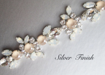 Sabina KW Designs SKWD #6143 - Ivory Opal Belt #1 default Gold thumbnail