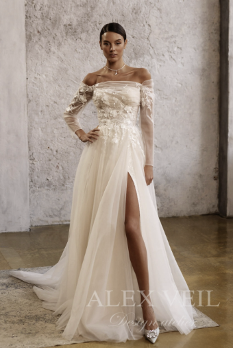 Alex Veil Annette #0 default Light Ivory thumbnail