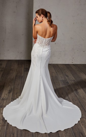 Eddy K Style# Brooklyn #1 Ivory/Champagne/Skin thumbnail