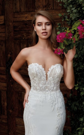 Eddy K Style# Brooklyn #2 Ivory/Champagne/Skin thumbnail