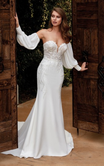 Eddy K Style# Brooklyn #3 default Ivory/Champagne/Skin thumbnail